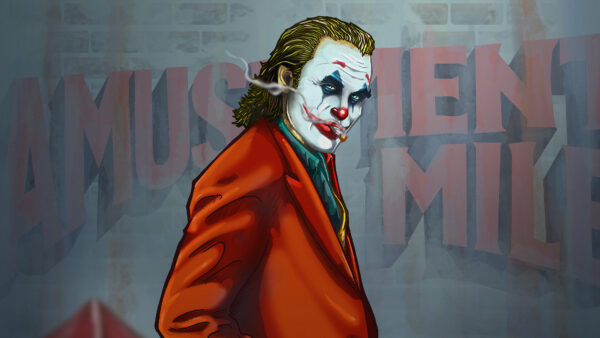 Wallpaper Joaquin, Desktop, Phoenix, Red, With, Joker, Dress