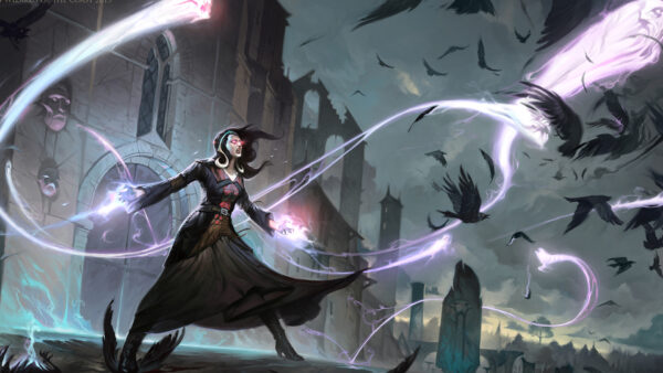 Wallpaper Desktop, Liliana, Art, Magic, Gathering, The, Vess, Fantasy