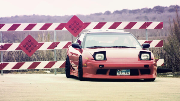 Wallpaper Red, Desktop, Jdm, Nissan, 180SX, Car