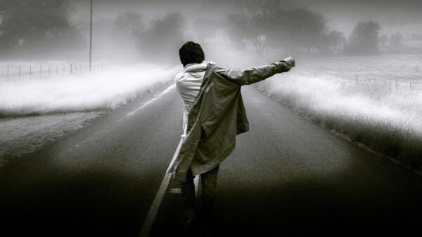Wallpaper Alone, Man, Depression, Walking, Road