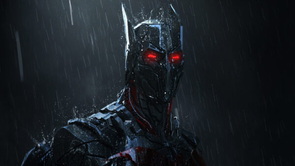 Wallpaper Batman, Rain, Cyborg, The