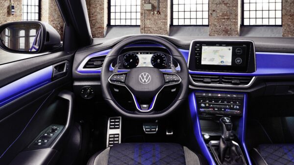 Wallpaper Interior, Volkswagen, Roc, Cars, 2021