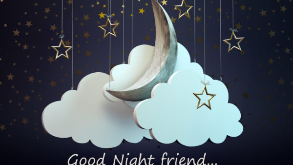 Wallpaper Good, Friend, Night