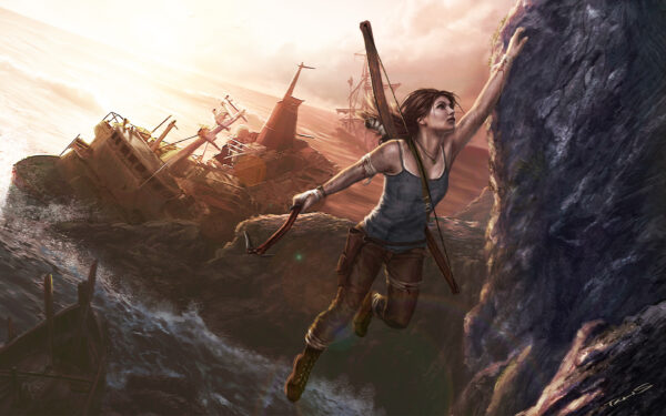 Wallpaper Croft, Lara