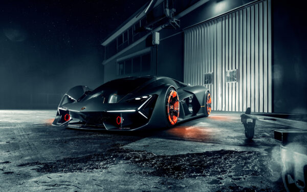 Wallpaper Lamborghini, Millennio, Concept, Terzo