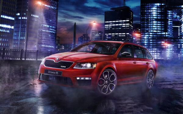 Wallpaper 2015, Skoda, Octavia