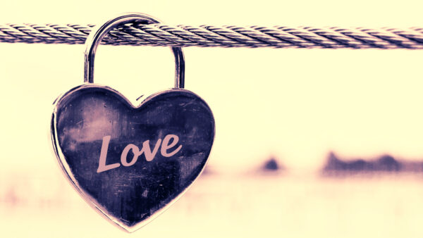 Wallpaper Lock, Love, Heart