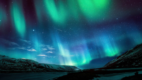 Wallpaper Northern, Lights, Nature, Landscape, Borealis, Desktop, Mobile, Aurora