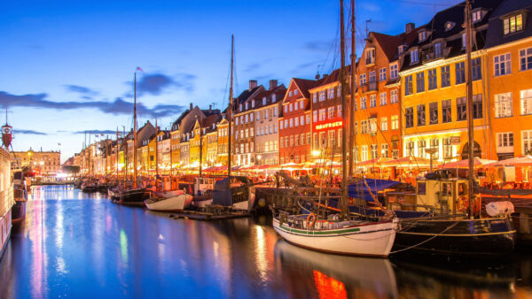Wallpaper River, Travel, Boat, Denmark, City, Desktop, Copenhagen