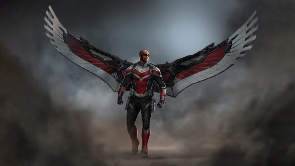 Wallpaper And, Wings, Marvel, Falcon, Mackie, The, Soldier, Comics, Sam, With, Wilson, Winter, Anthony
