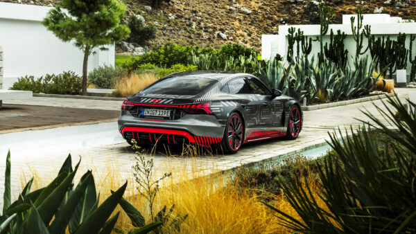 Wallpaper Cars, Audi, E-tron, 2021, Prototype, Desktop