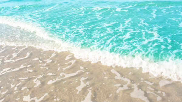 Wallpaper Ocean, Breeze, Water, Sand, Beach, Blue, Summer, Sea