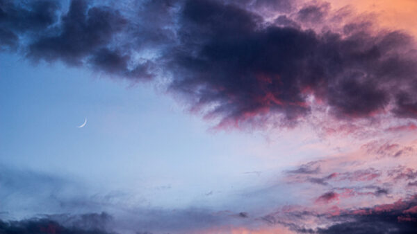 Wallpaper Sky, Nature, Black, Clouds