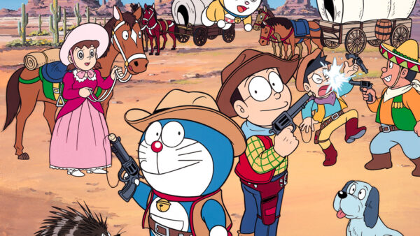 Wallpaper Doraemon, Gun, Desktop, Hat, And, With