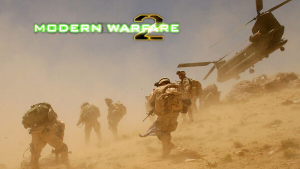 Wallpaper Call, Duty, Helicopter, Soldiers, And, Warfare, Modern