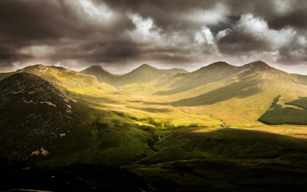Wallpaper Landscape, Mountains
