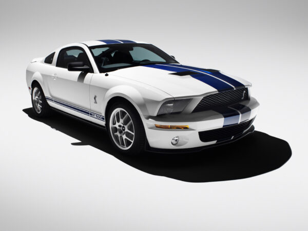 Wallpaper White, GT500, 2007, Shelby, Ford