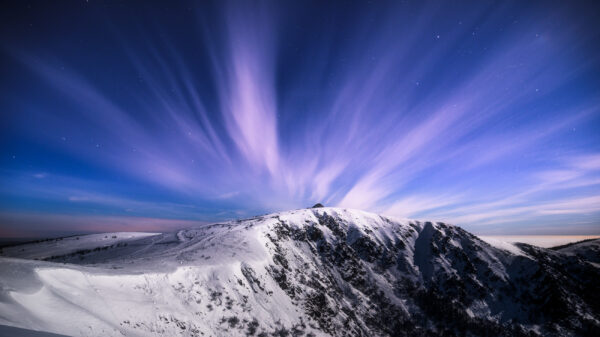 Wallpaper Winter, Mountains