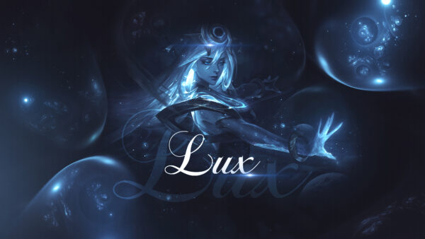 Wallpaper Lux, League, Legends