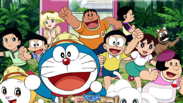 Wallpaper And, Nobita, Friends, Doraemon