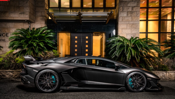 Wallpaper Lamborghini, SVJ, Aventador, Desktop, Cars