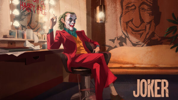 Wallpaper Desktop, Joaquin, Chair, Sitting, Joker, Phoenix
