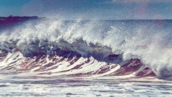 Wallpaper Mobile, Desktop, Nature, With, Waves, Sea