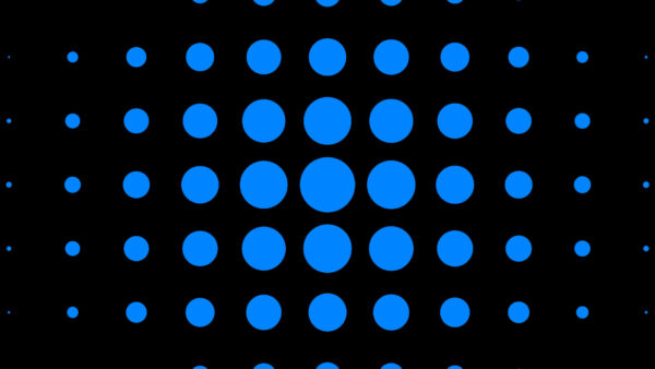 Wallpaper Circles, Shapes, Big, Abstract, Mobile, Small, Black, Blue, Desktop, Background