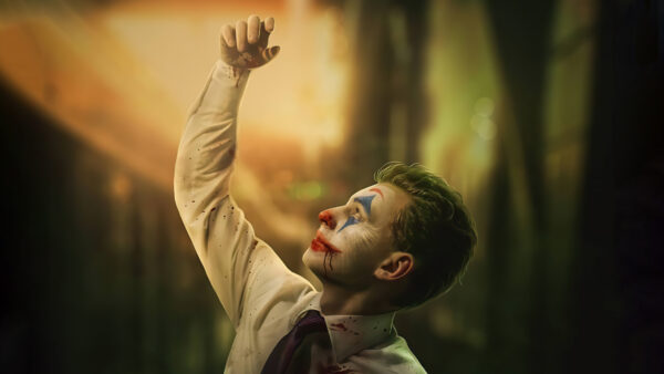 Wallpaper Joker, Dance, Pose, Superheroes, With