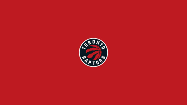 Wallpaper Toronto, Emblem, Basketball, NBA, Raptors, Red