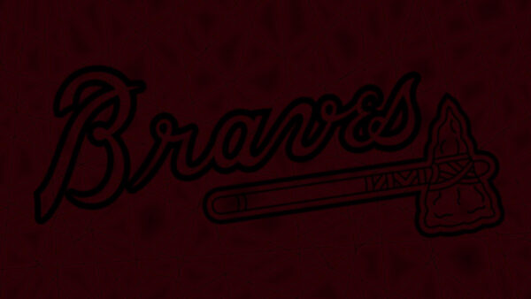 Wallpaper With, Braves, Background, Desktop, Red