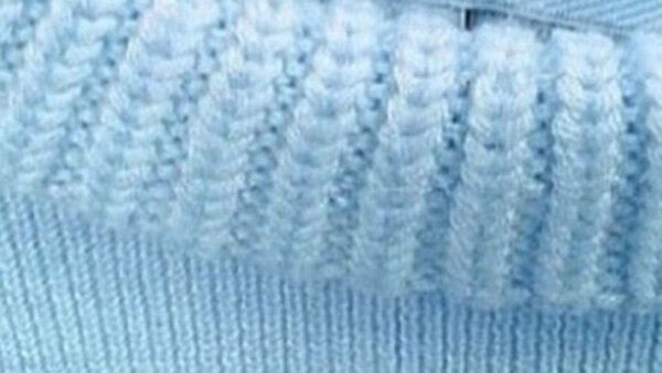 Wallpaper Light, Blue, Knitted, Texture, Woolen