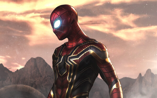 Wallpaper Spider, Spider-man, Iron