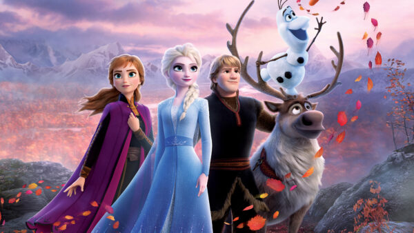 Wallpaper Olaf, Elsa, Queen, Frozen, Anna, Kristoff
