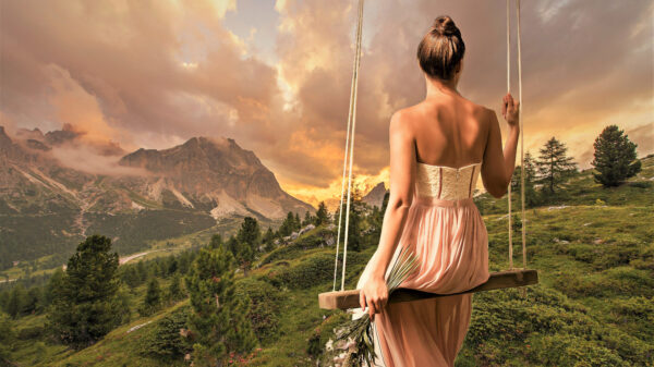 Wallpaper Girl, Landscape, Beautiful