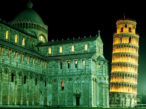 Wallpaper Italy, Leaning, Tower