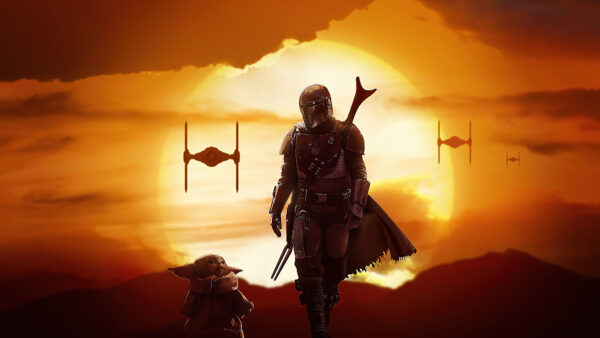Wallpaper And, Wars, Clouds, With, Yoda, Baby, Desktop, Movies, Sun, Star, Background