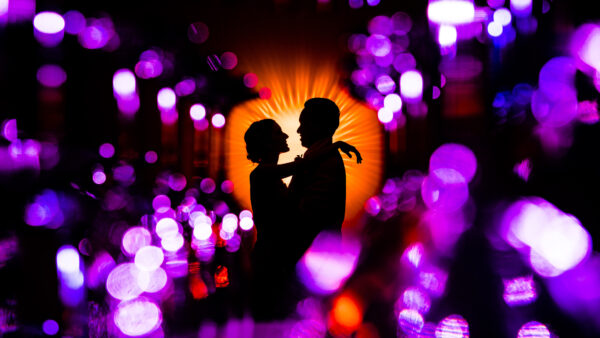 Wallpaper Couple, Silhouette