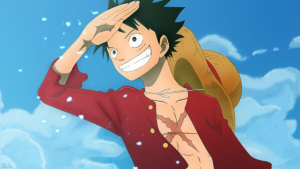 Wallpaper One, Blue, Background, Piece, Desktop, Luffy, Anime