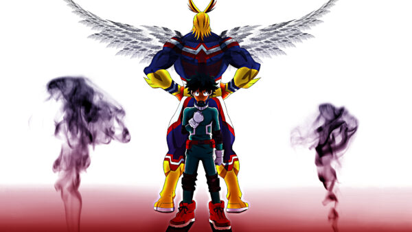Wallpaper Wings, All_might, My_Hero_Academia