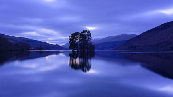 Wallpaper Clouds, Trees, 5k, Background, Desktop, Phone, Blue, 4k, Lake, Mobile, Nature, Cool, Mountain, Pc, Images