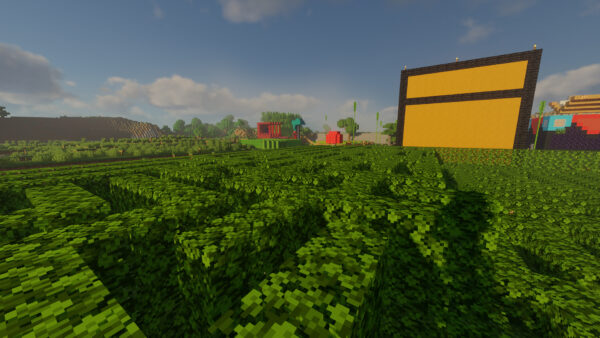 Wallpaper Green, Labyrinth, Minecraft, Desktop, Field