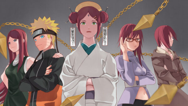 Wallpaper Mito, Kushina, Karin, Naruto, Nagato, Uzumaki