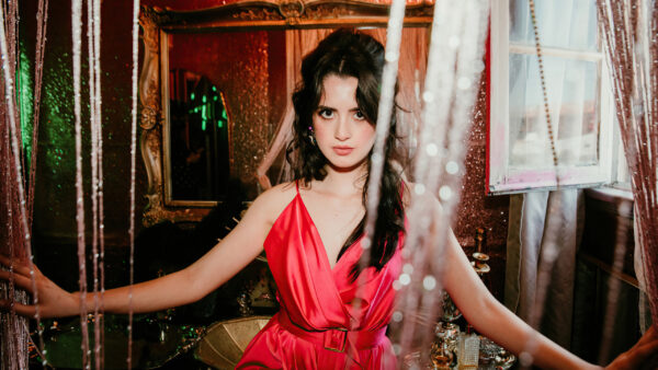 Wallpaper Dress, Wearing, Girls, Girl, Red, Model