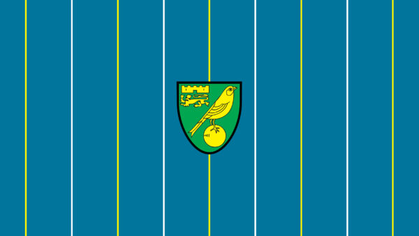 Wallpaper City, Lines, Logo, F.C, Soccer, Emblem, Norwich, Blue