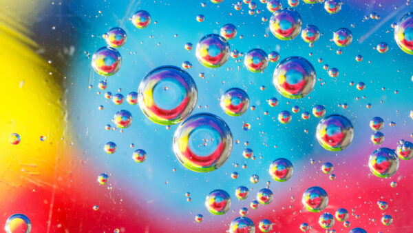 Wallpaper Abstract, Colorful, Desktop, Liquid, Abstraction, Mobile, Bubbles