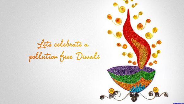 Wallpaper Free, Celebrate, Lets, Pollution, Diwali