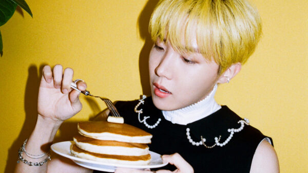 Wallpaper Eating, Yellow, J-Hope, BTS, Singer, Pancake, K-Pop, Hair