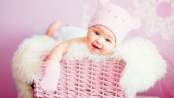 Wallpaper Baby, Laughing, Cute