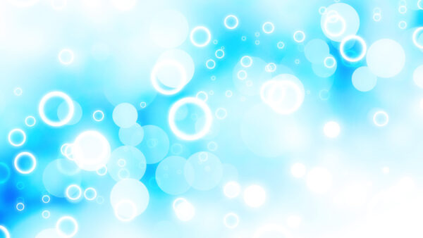 Wallpaper Blue, Bubbles, Mobile, Light, White, Desktop, Rounds, Background